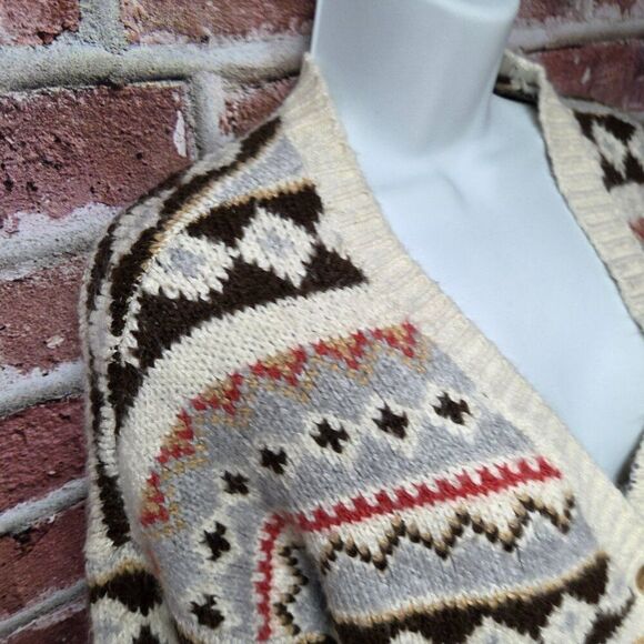 Women's AMERICAN EAGLE Button Down Cardigan Sweater Small - Picture 4 of 7